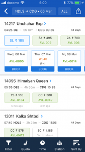 ixigo booking
